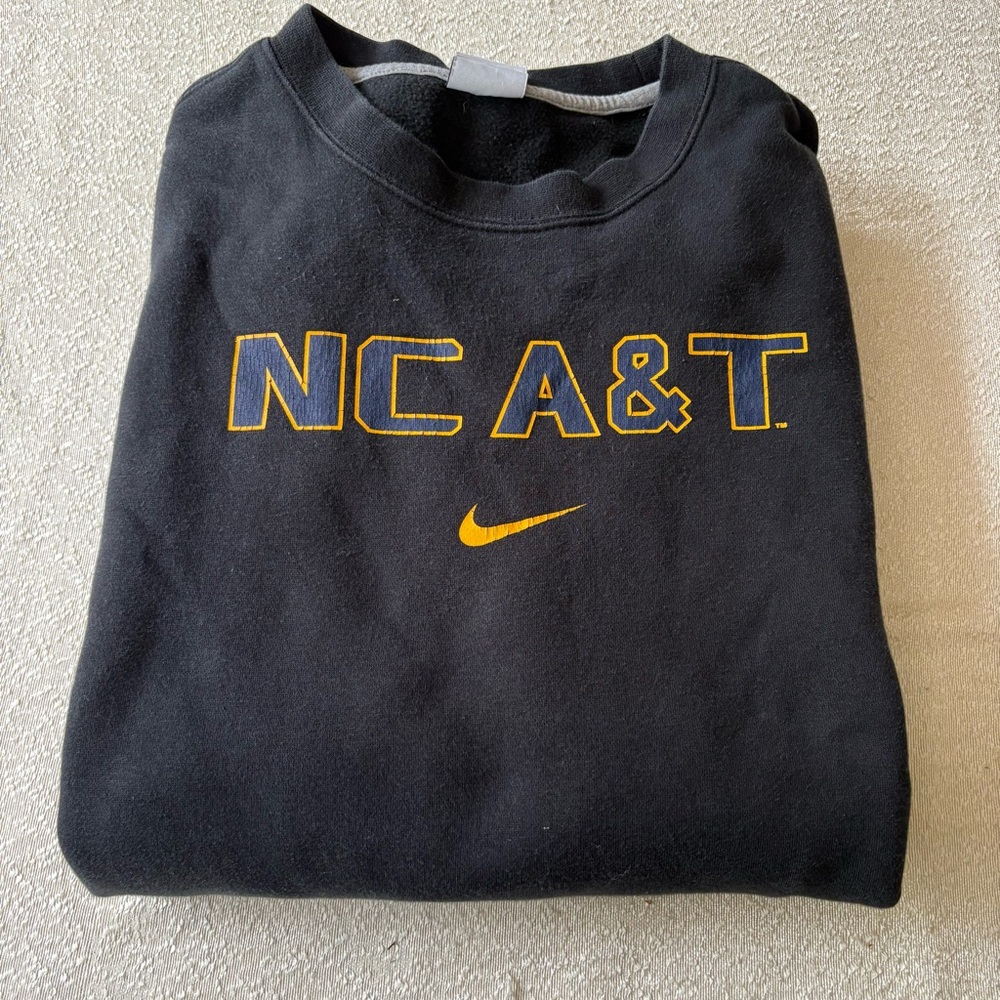 Nike Men's Black Sweater NC A&T